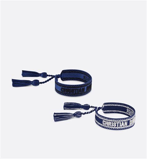 blue christian dior bracelet|Christian Dior bracelet for sale.